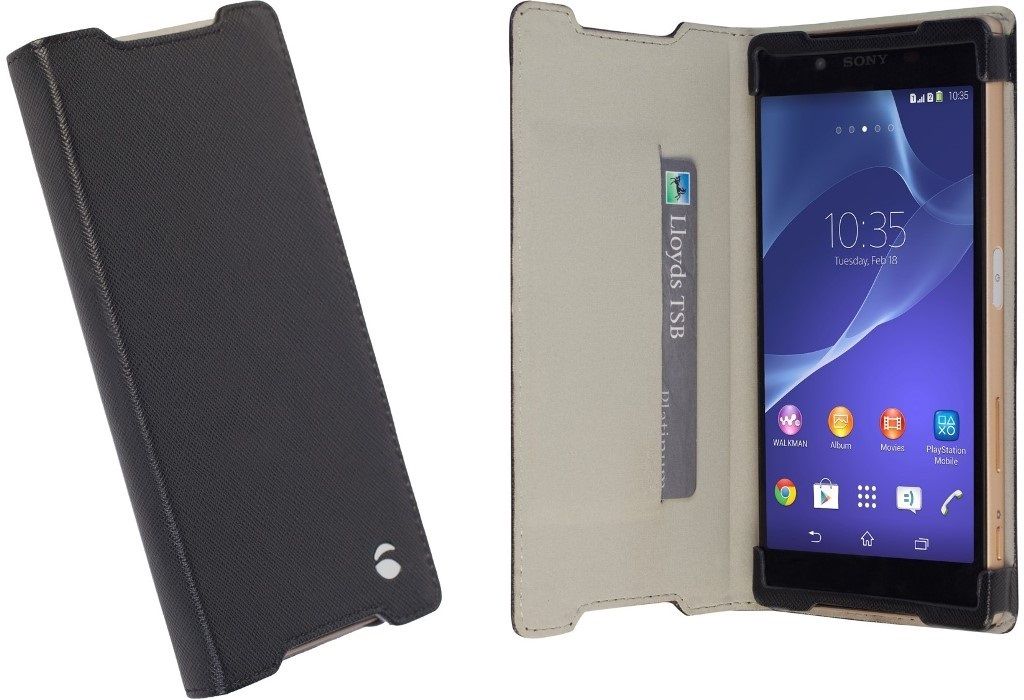 Malmö Folio Wallet 2in1 Black für Sony Xperia Z5