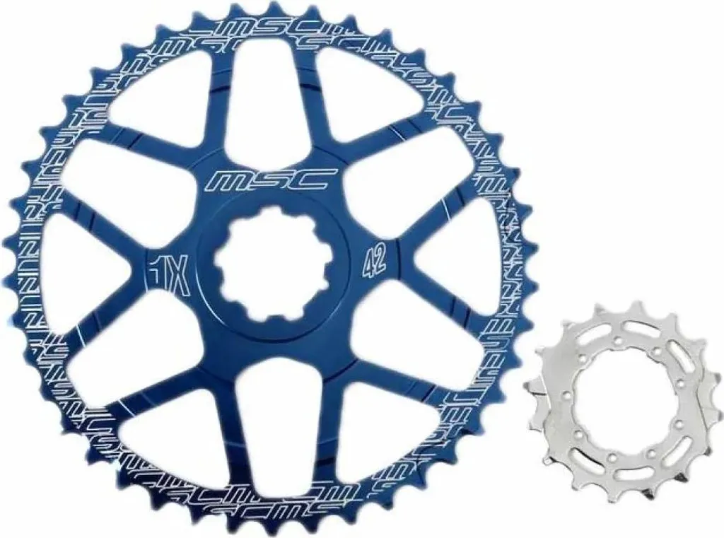 Msc Ratio Expander Pignon Bleu 42/16T pour Cassette de Vélo VTT