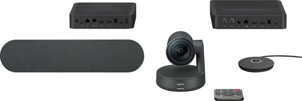 Logitech Rally, System wideokonferencji grupowych, 4K Ultra Zdjęcie produktu 