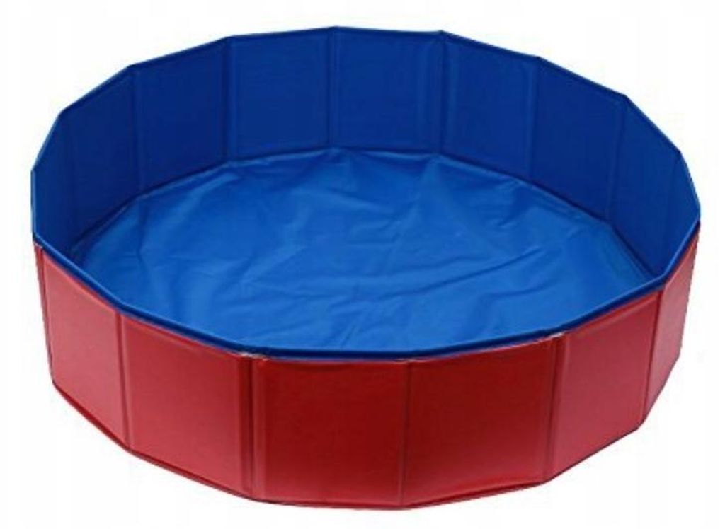 Ogrodowy Basen Dla Psa Psów 120X30Cm Czerwony Zdjęcie produktu 