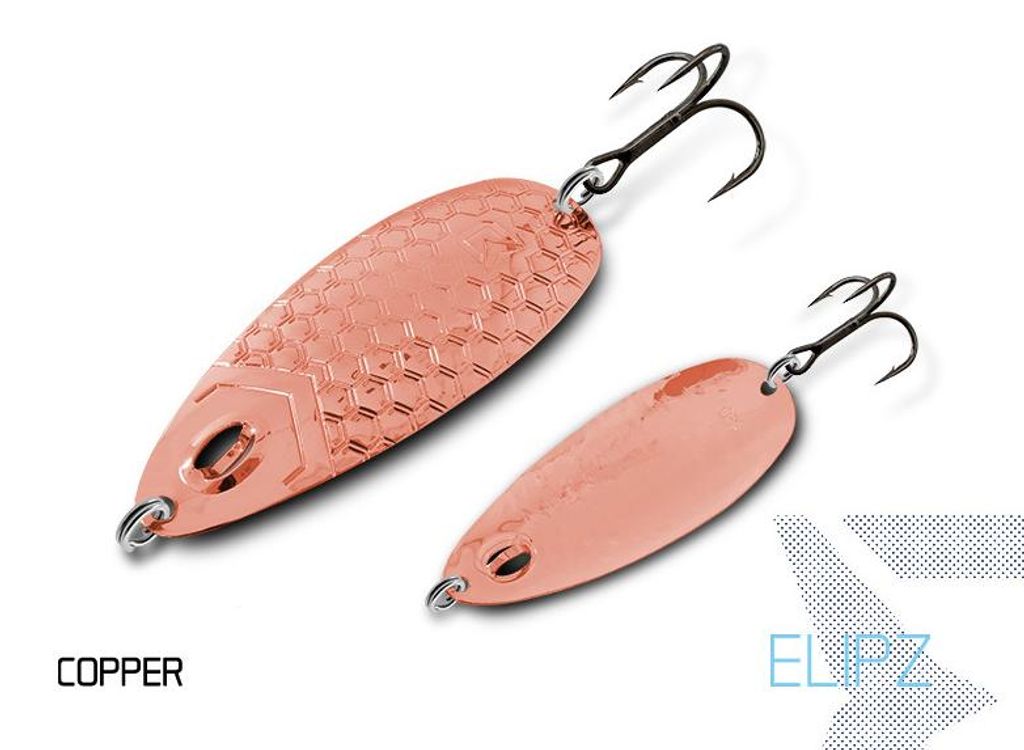 DELPHIN ELIPZ FullSCALE Spoon, Kunstköder, COPPER, 101004126