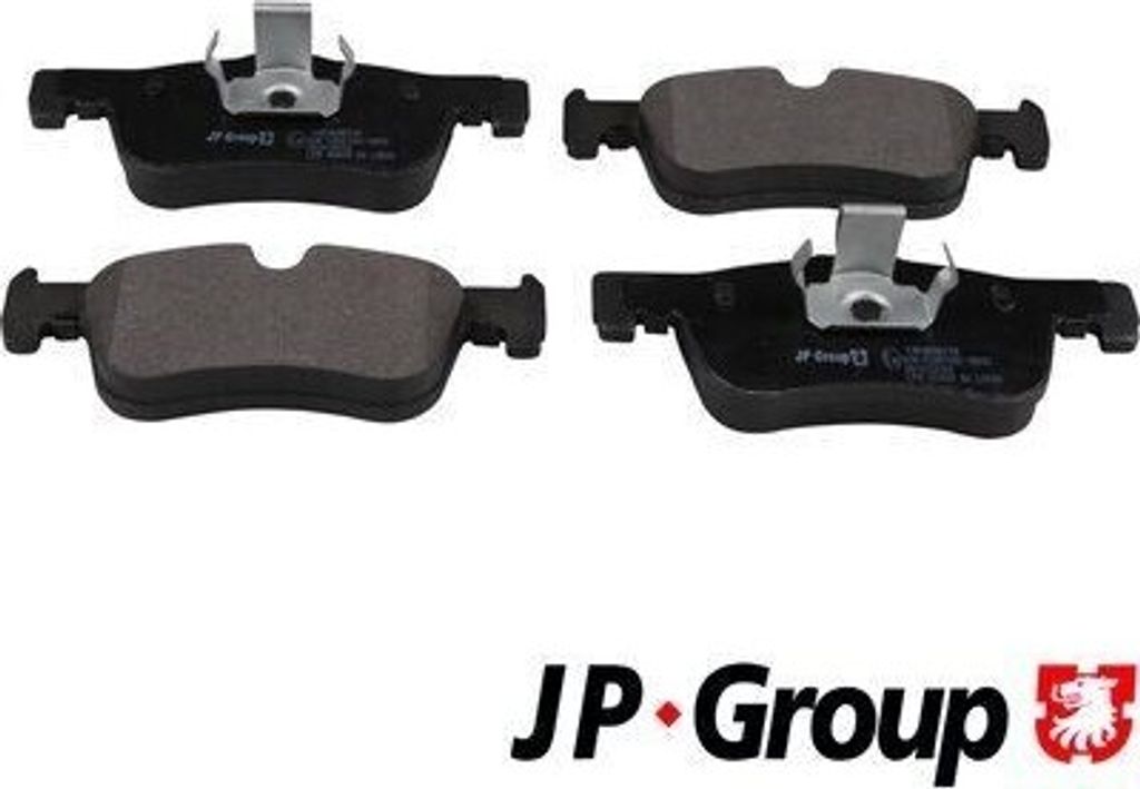 JP GROUP 1463606210 - OE 34116850567 Bremsbeläge, Vorne für 2er (F22, F87), 1er (F20), 2er (F23), 1er (F21)