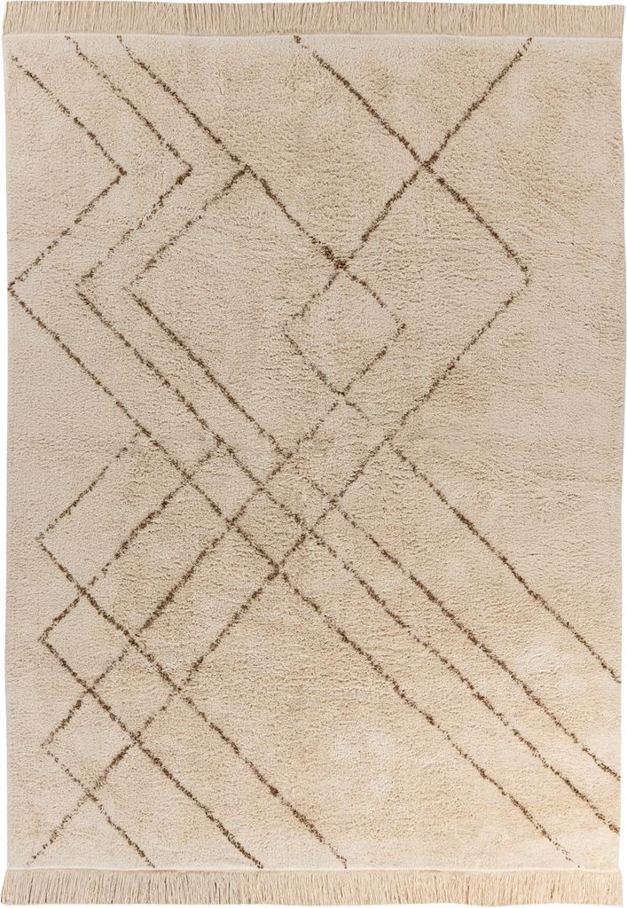 Mylen 400 Creme / Braun 160cm x 230cm Produktbild 