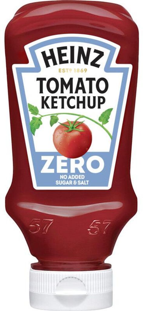 Heinz Tomato Ketchup Zero 220g – Zuckerfreier, Produktbild 