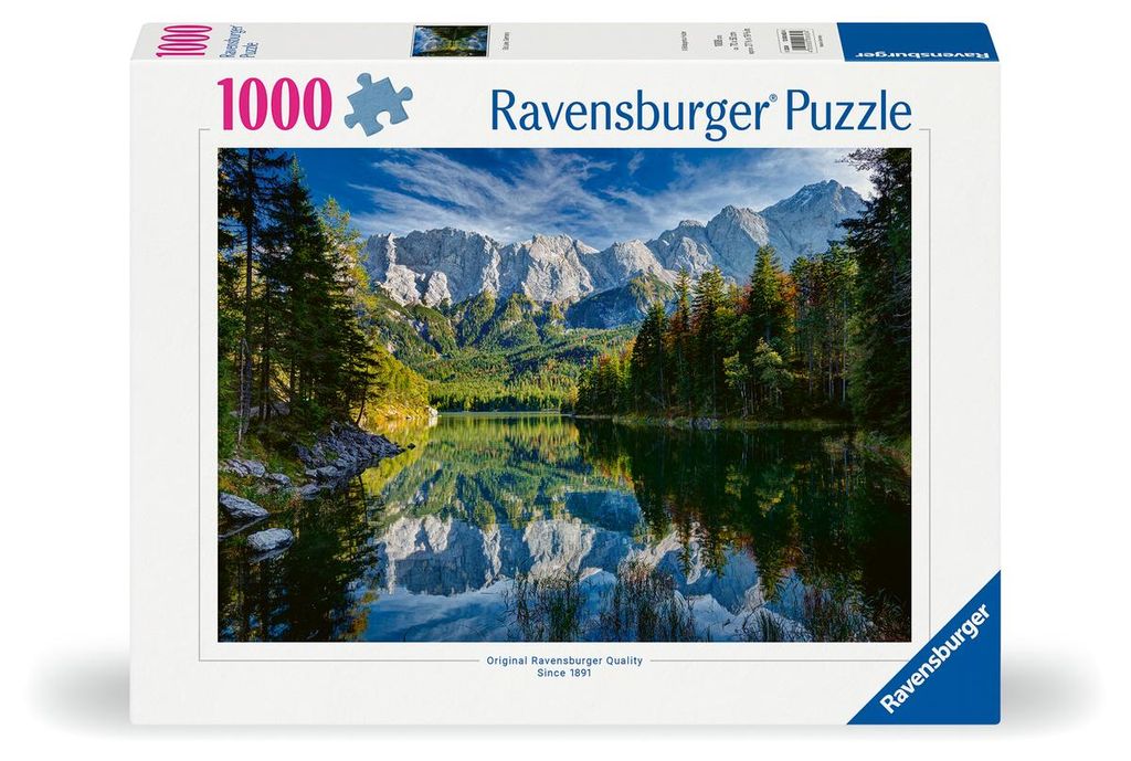 Ravensburger Puzzle Eibsee mit Wettersteingebirge und Immagine del prodotto 