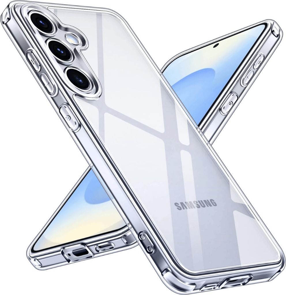 Schutz Hülle für Samsung Galaxy S25 5G Handy Tasche Silikon Cover Slim Case TPU