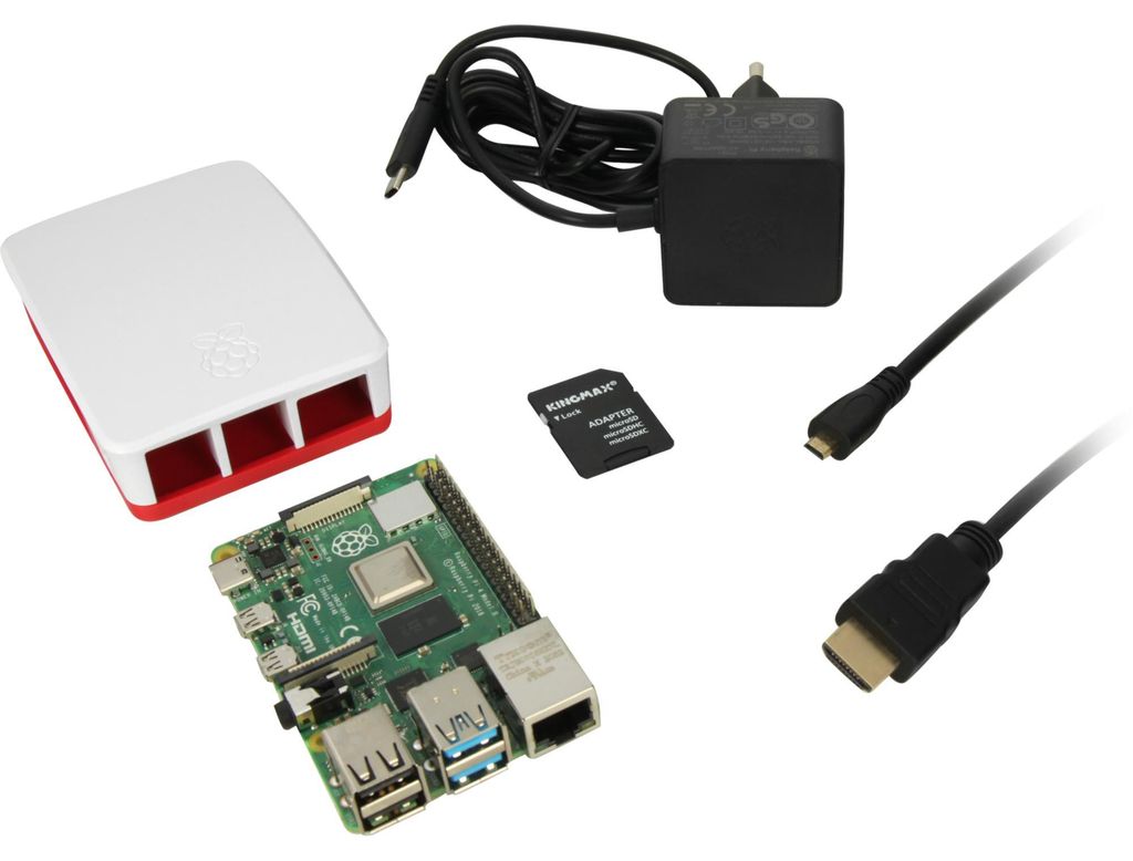 Raspberry Pi Foundation Raspberry Pi 4 4GB Starter Kit Set3, Mini-PC