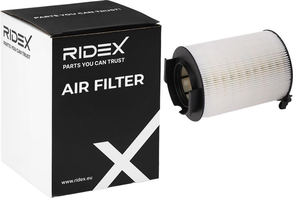 Luftfilter RIDEX 8A0027 für VW GOLF VI (5K1) Filtereinsatz Umluftfilter