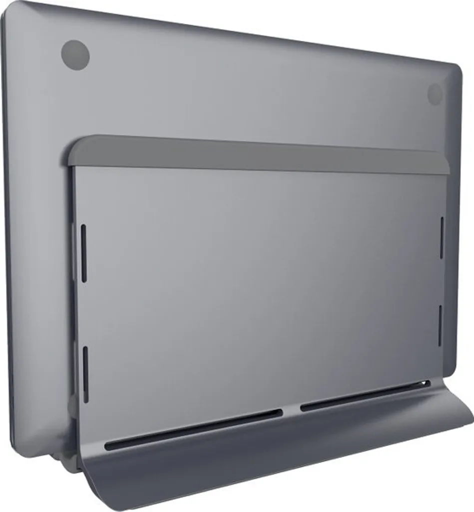 Support pour ordinateur portable vertical en aluminium Gris Spatial 12-16" - 5