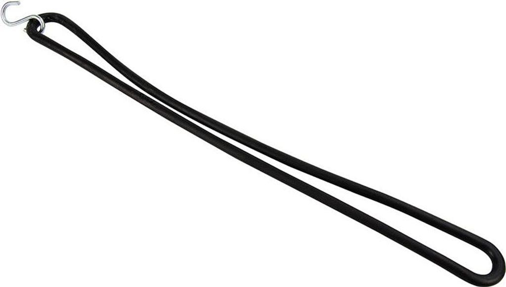 Gummiband mit S-Haken 40cm elastisch schwarz Produktbild 