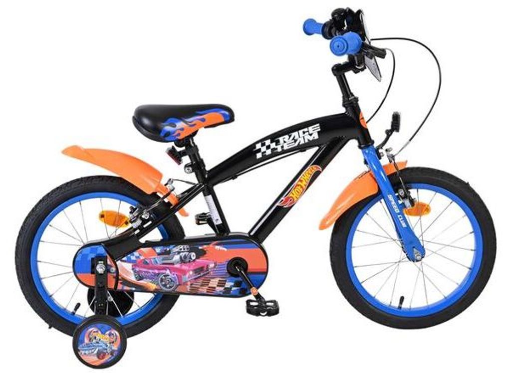 Hot Wheels Kinderfahrrad - Jungen - 16 Zoll - Schwarz Produktbild 