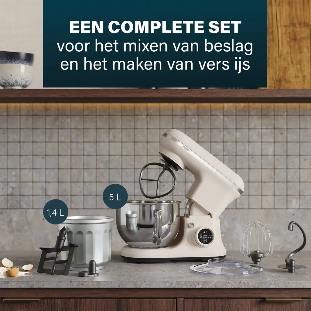 Assistant culinaire 5L avec insert verre électronique 2en1 polyvalent - 15