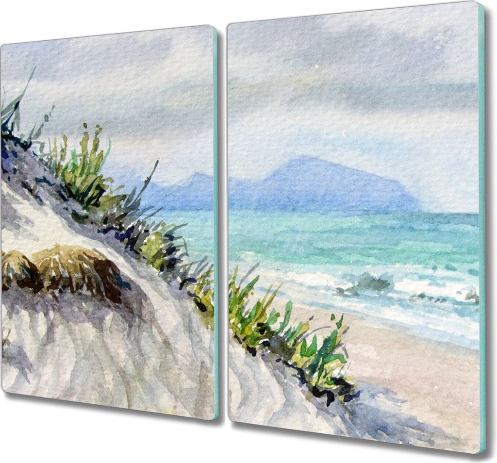 Coloray Herdabdeckplatte 2x30x52 cm Schneidebrett Produktbild 