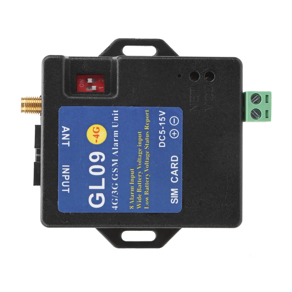 Système d'alarme 4G 8 entrées - Transmetteur d'alerte GSM universel
