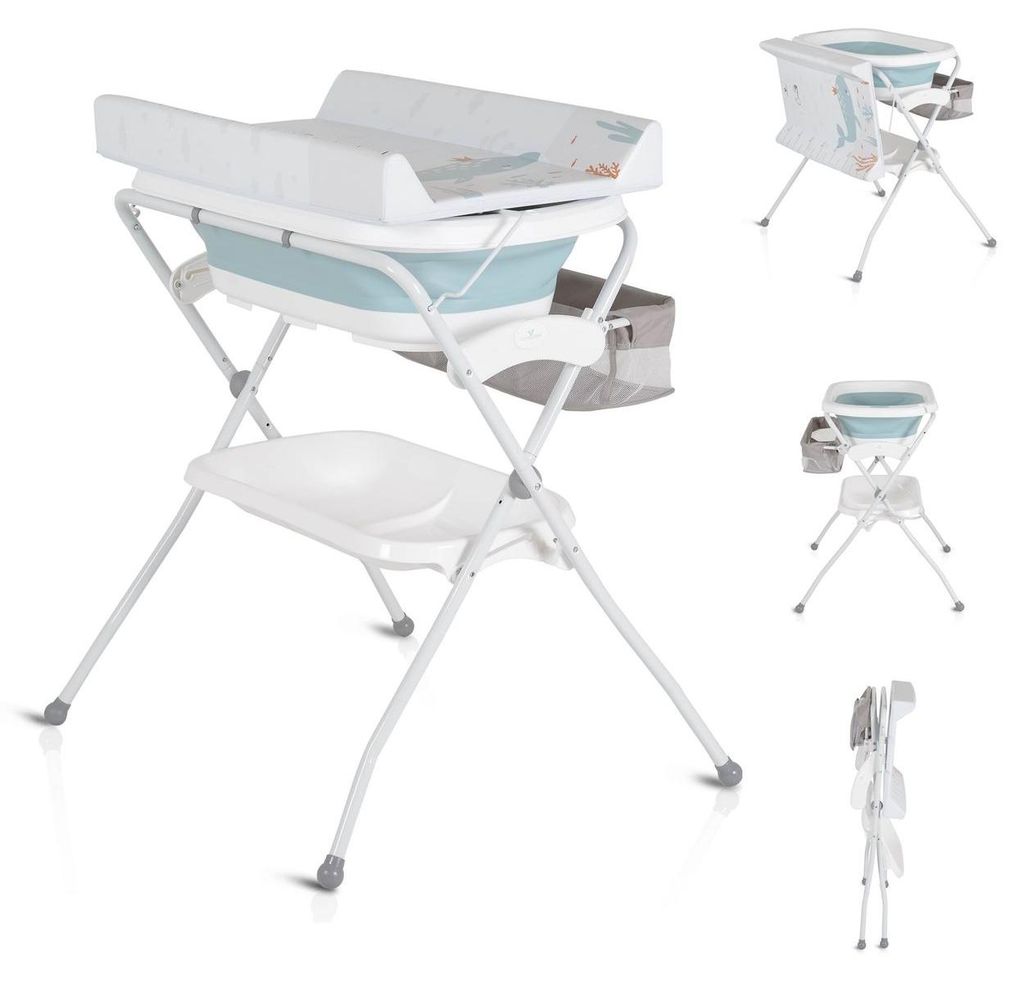 Cangaroo Babywanne Wickeltisch Como 2 in 1 faltbar, Produktbild 