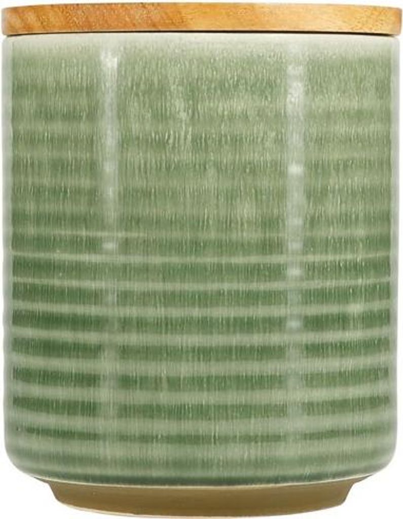 Einmachglas 12,5x15,5cm Grün - Fine Dining Living