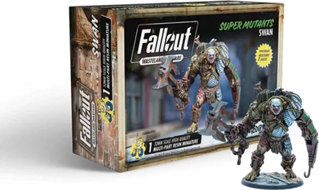 Extension Fallout Super Mutant Swan pour Jeu de Miniatures Édition Anglaise