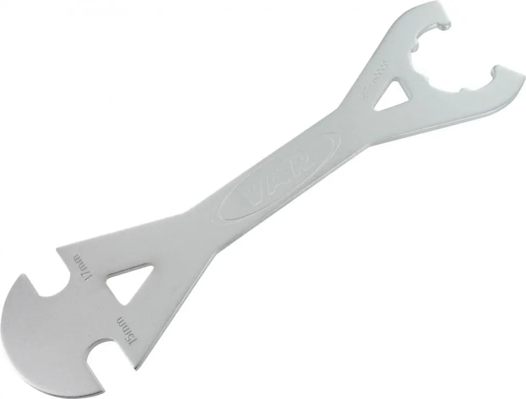 Clé plate professionnelle VAR 15/17 mm pour entretien pédales vélo