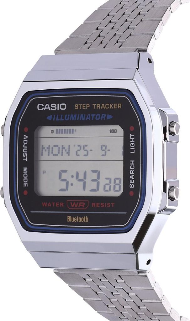 Montre Casio A120WEGG-1B - Montre Digitale Quartz Unisexe En Acier Inoxydable - Neuf étiqueté