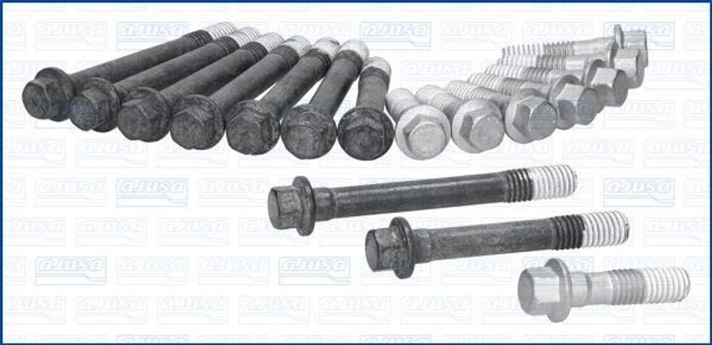 AJUSA 81074600 Zylinderkopfschraubensatz für CHEVROLET G20 Kasten (G) M11