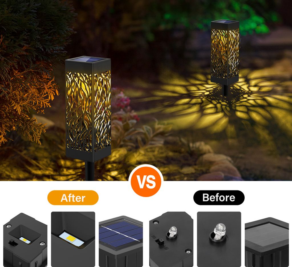 Speed 20x LED Solarlampe Solarleuchte Gartenlicht Produktbild 4