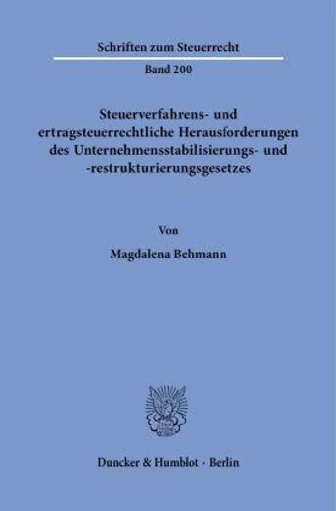 Guide de restructuration StaRUG : Solutions et fiscalité des sociétés
