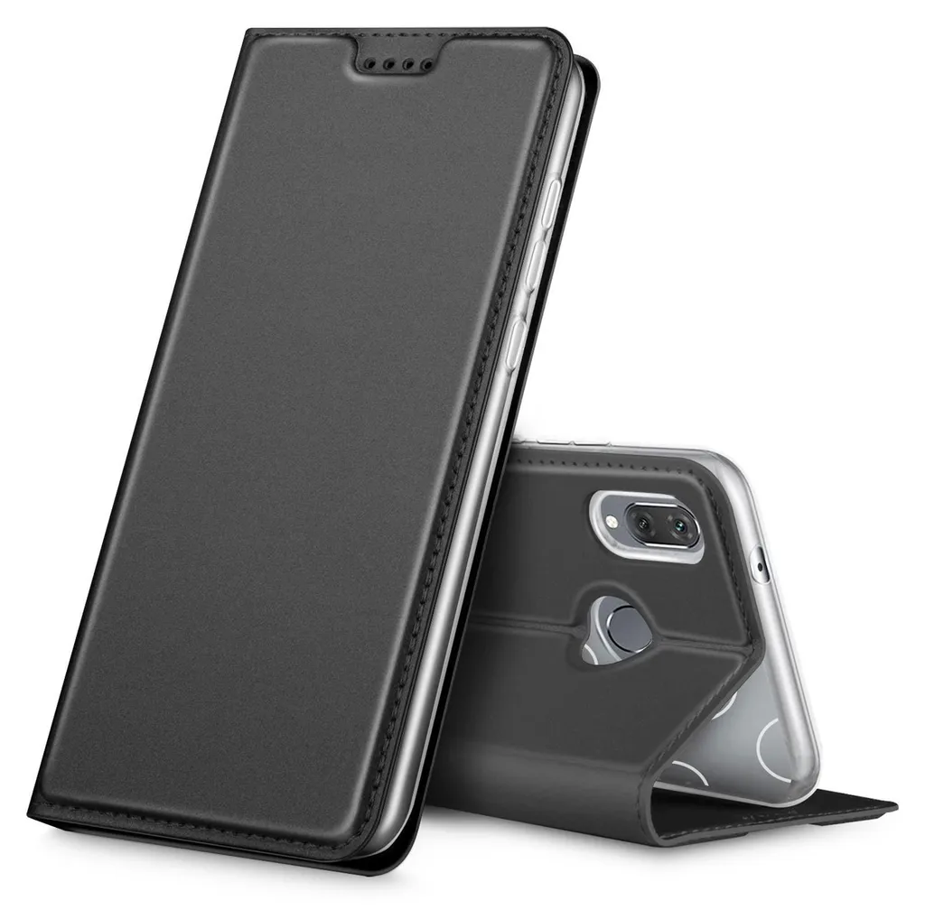 Custodia Portafoglio In PU Per Huawei Mate 20 Lite – Con Porta Carte E Supporto, Stampa Hello Panda
