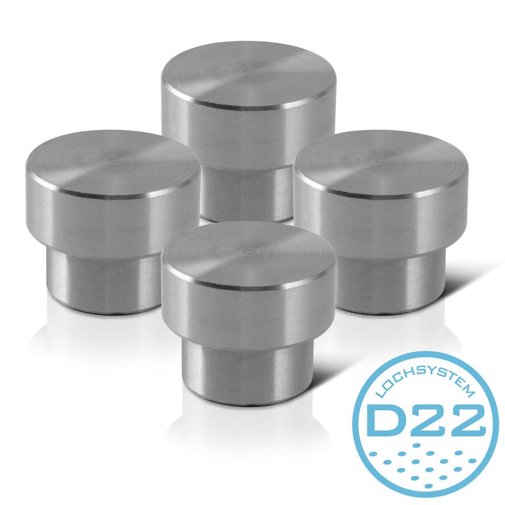 STAHLWERK Spannbolzen D22 mm für Schweißtische und Lochplatten, hoch belastbar