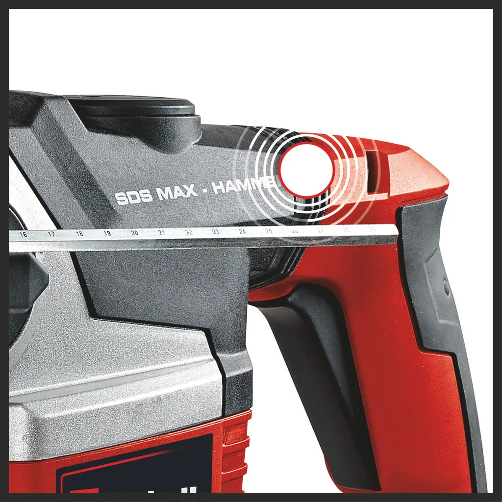 Marteau perforateur Einhell TE-RH 38 E 1050W SDS Max avec coffret - 12
