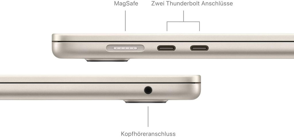 Apple MacBook Air (15") M3 8/10-Core/16GB/512GBSSD/Polarst. Obrázok produktu 7