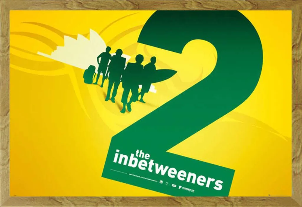 Poster Inbetweeners 2 Silhouette + Cornice Shinsuke Rovere Maxi