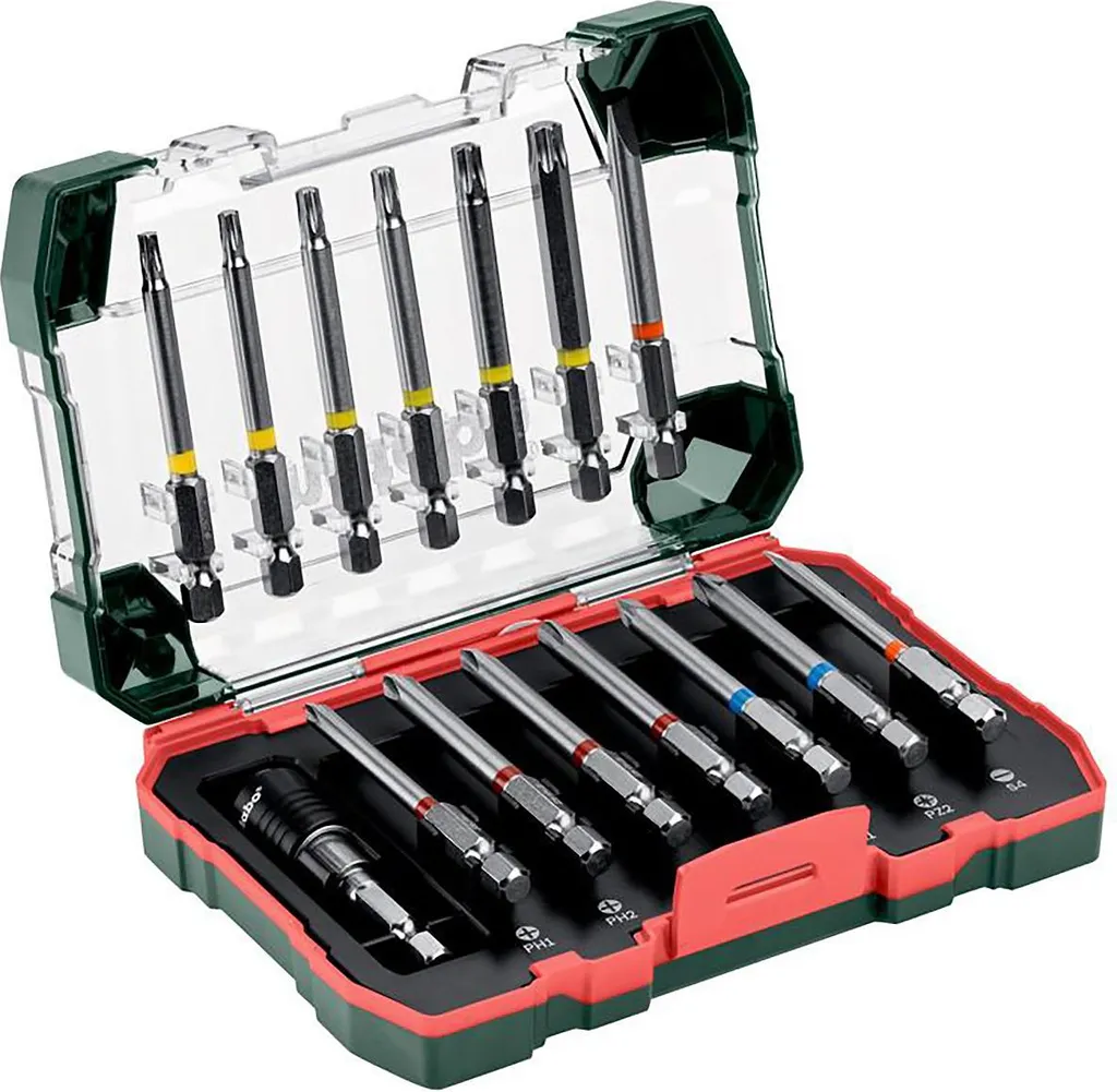 Metabo 626718000 Bit-Box SP 15 Pezzi L 70mm | Set Inserti S2 Professionale