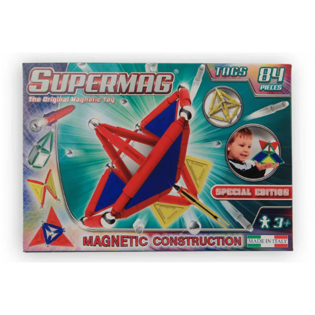 Construction magnétique Supermag 42740 pour stimuler la créativité