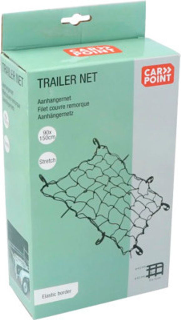 Rete elastica per rimorchio Carpoint 90x150 cm Immagine del prodotto 