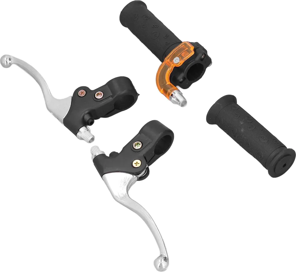 Kit Acceleratore 22mm e Leve Freno per Mini Moto 47cc 49cc Dirt Bike