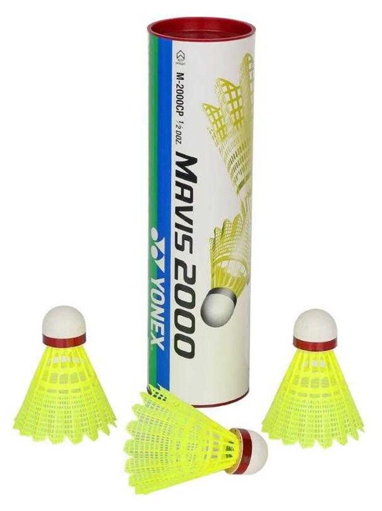 Yonex - "Mavis 2000" Federball (6er-Pack) PP16895 Produktbild 