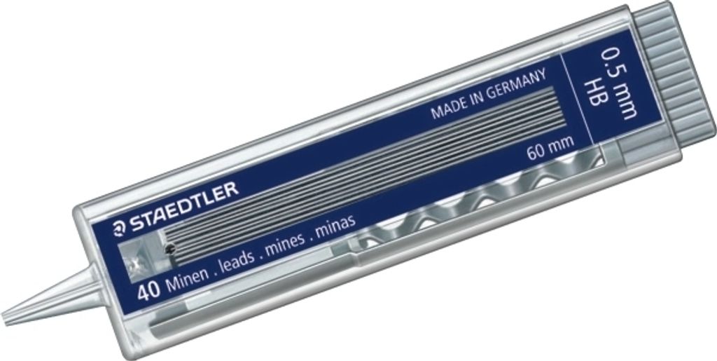Staedtler Feinmine 0,5mm HB 40St Etui