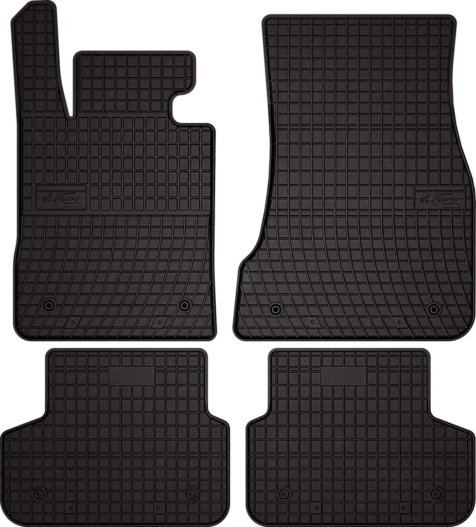 Tappeti Auto Neri BMW G31 Touring 2017-2023 - Gomma Premium Inodore