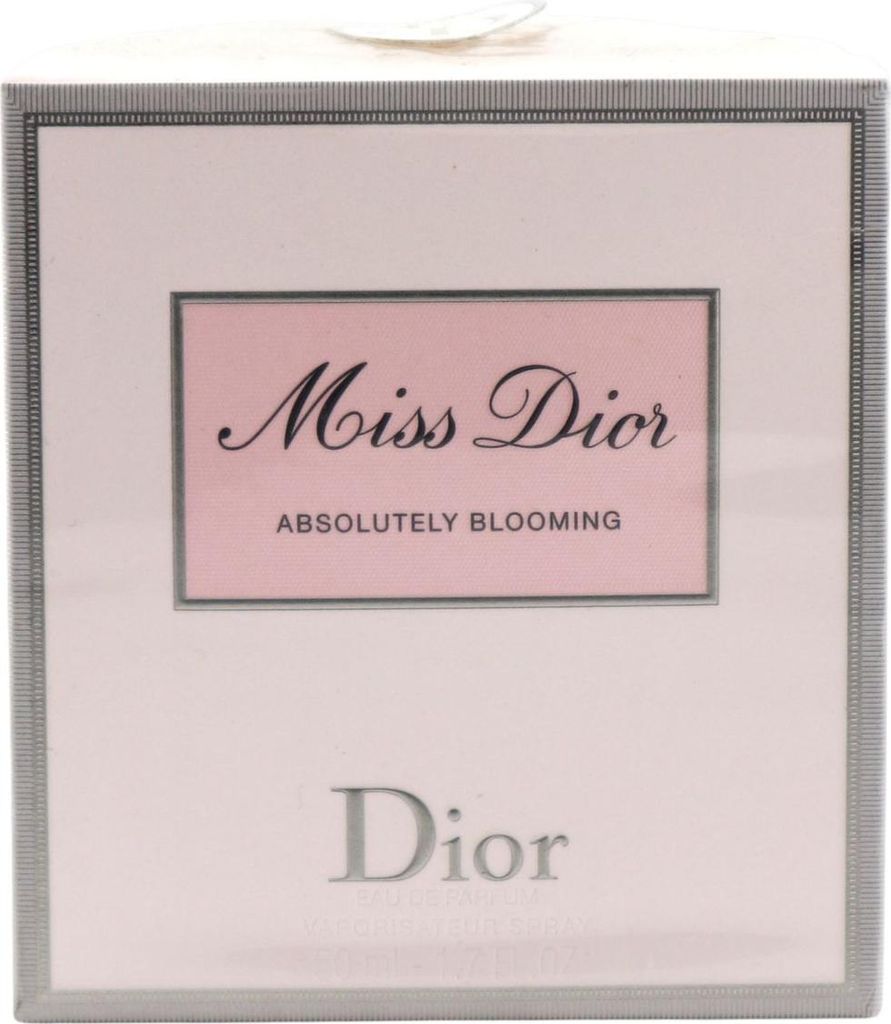 Dior Miss Absolutely Blooming, Frauen, 50 ml, Nicht nachfüllbare Flasche, Schwarze Johannisbeere, Rosa Pfeffer, Granatapfel, Himbeere, Damaszener ...