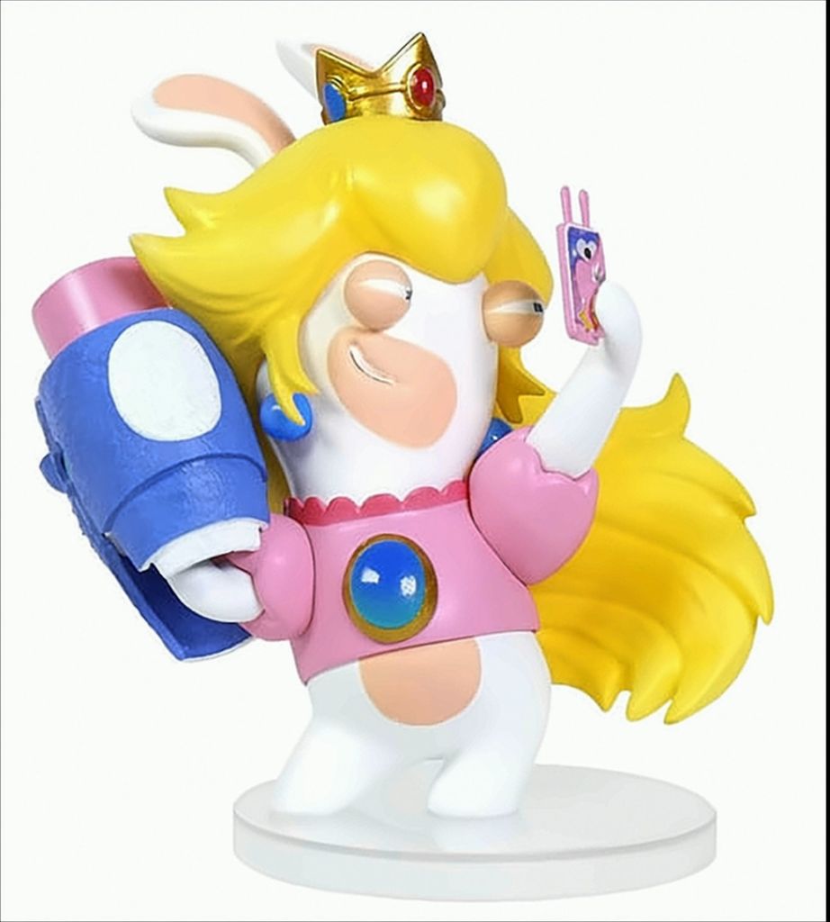 Ubisoft Mario + Rabbids Kingdom Battle: Rabbid Peach 8cm Figur