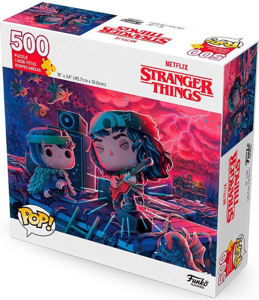 Funko Stranger Things Pop! Ediie Guitar Puzzle 500 pezzi Immagine del prodotto 