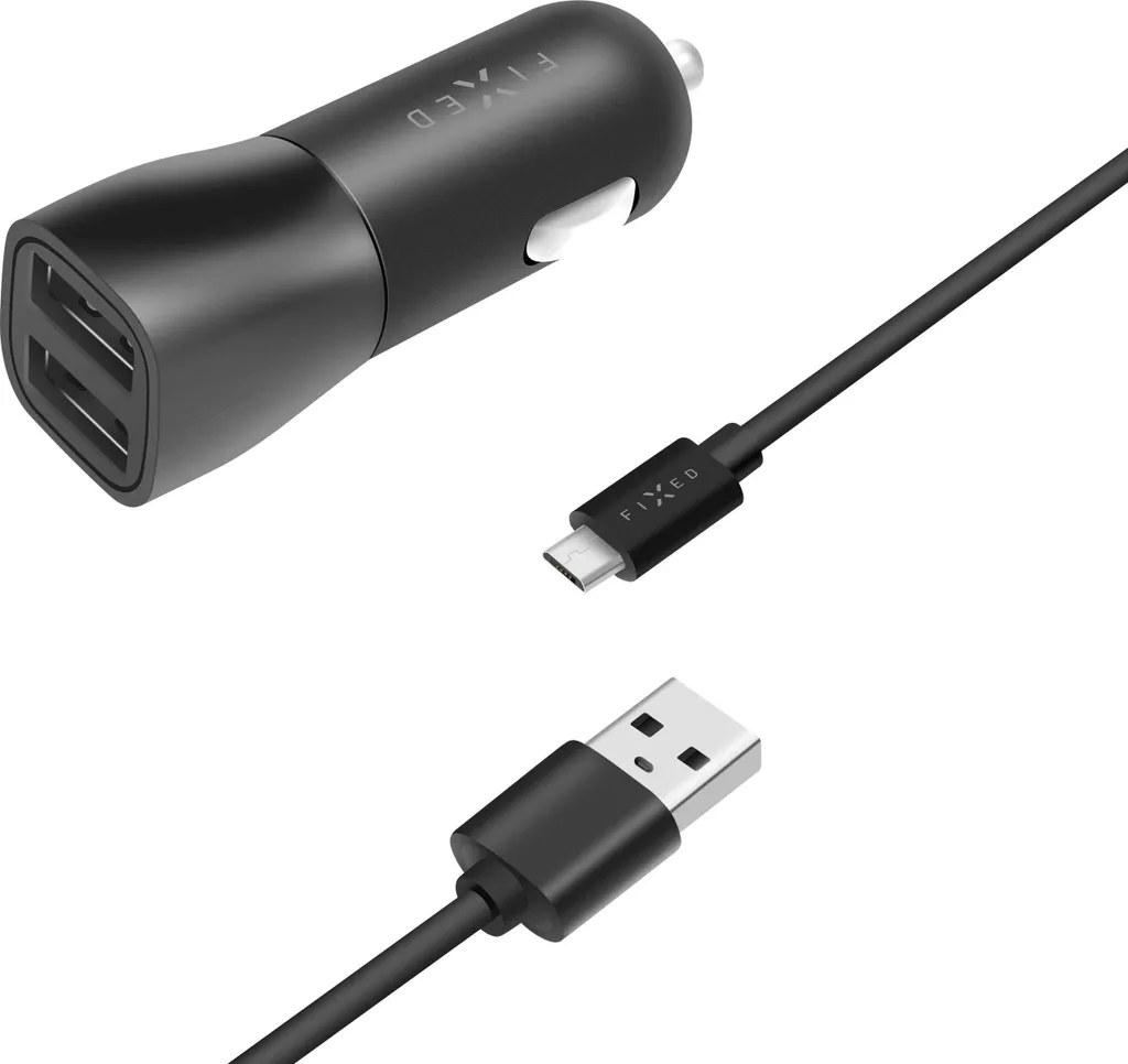 Chargeur secteur rapide 15W contre la panne de batterie avec câble 1m