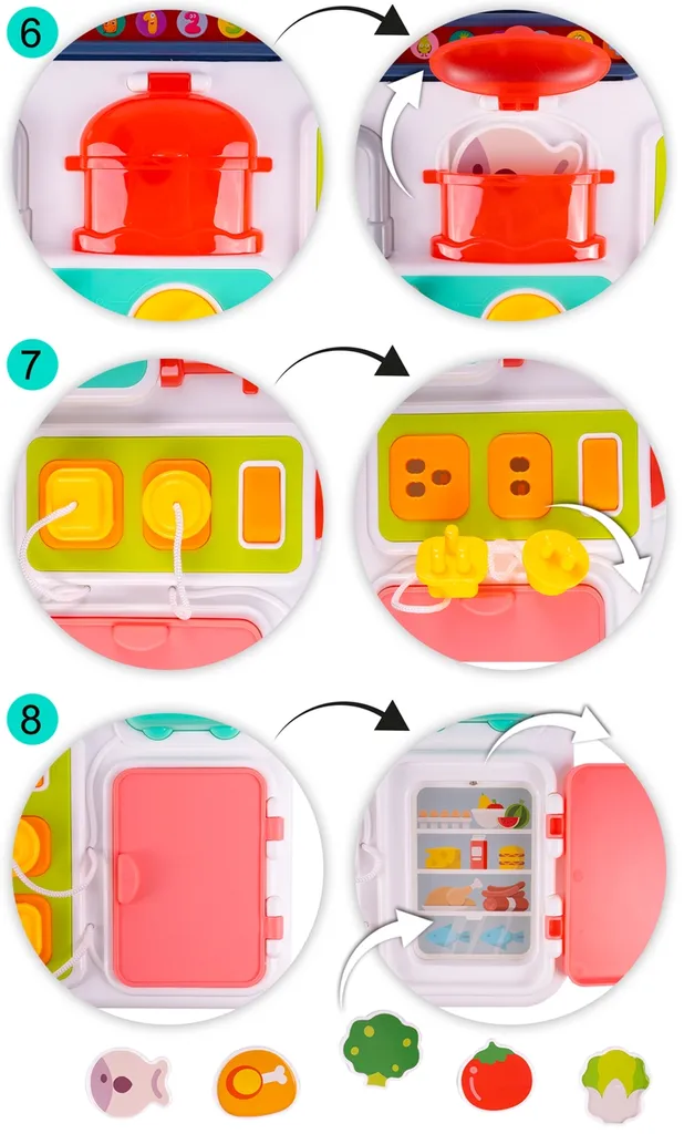 Jouet Éducatif Montessori - Tableau de Manipulation Bébé Multicolore - 12