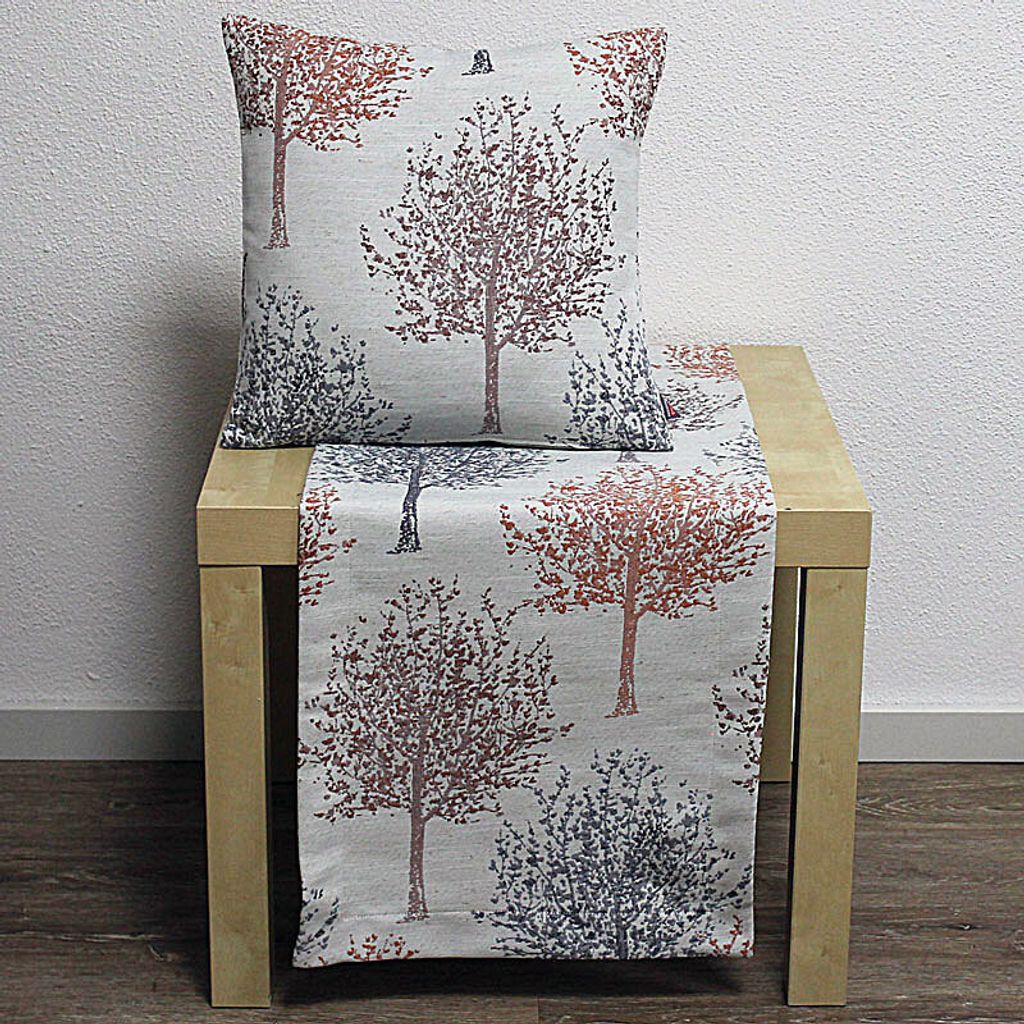 Platzset Tischset Madison Bäume rost grau 35x50cm Hossner WA