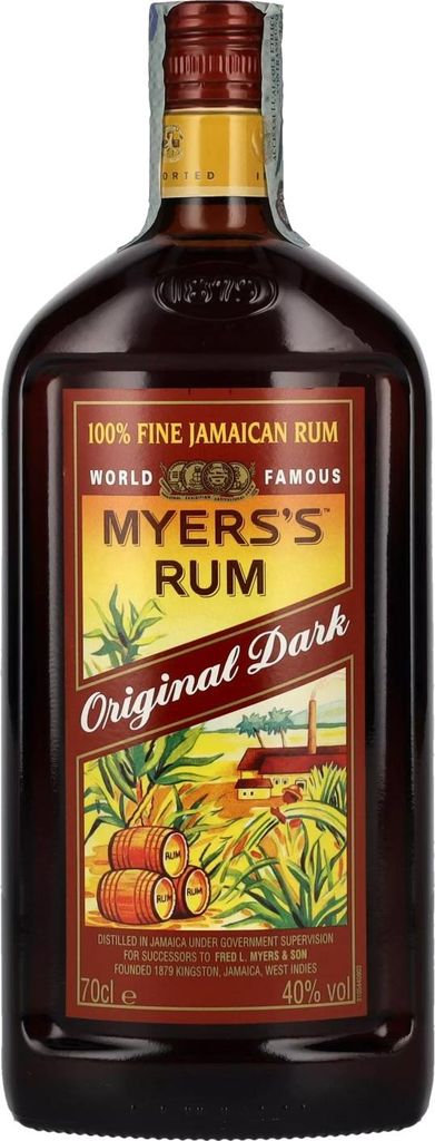 Myers's Original Dark Rum 40% Vol. 0.7L Produktbild 