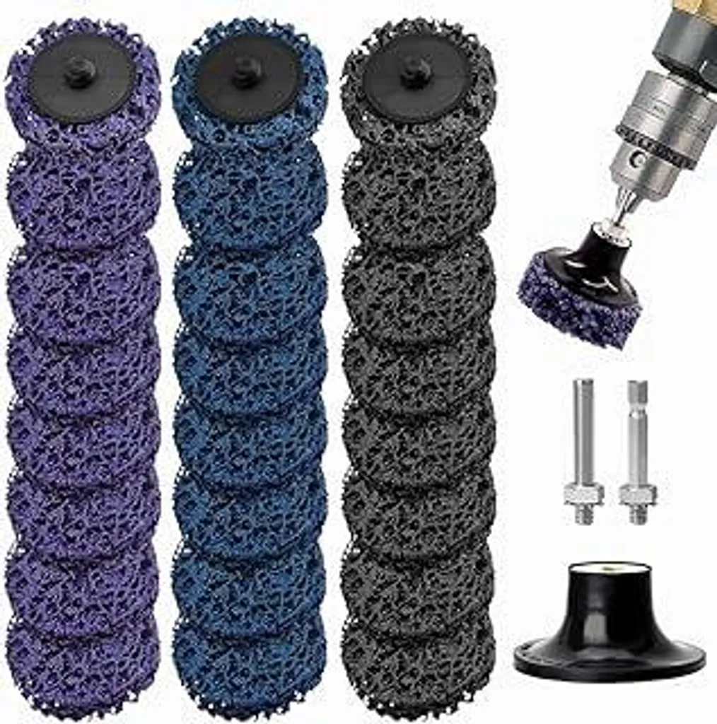 Set 18 Dischi Abrasivi Coztie 2" CSD - Pulizia Professionale Metalli