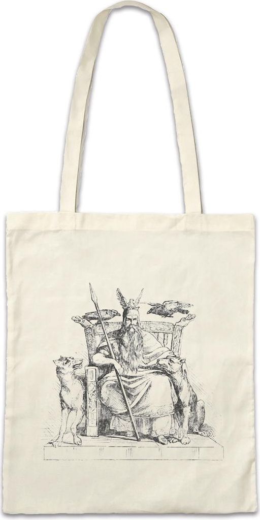 Urban Backwoods Odins Throne, Stofftasche, Farbe: Beige