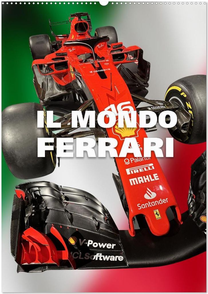 Il Mondo Ferrari (Wandkalender 2026 DIN A2 hoch), CALVENDO Monatskalender