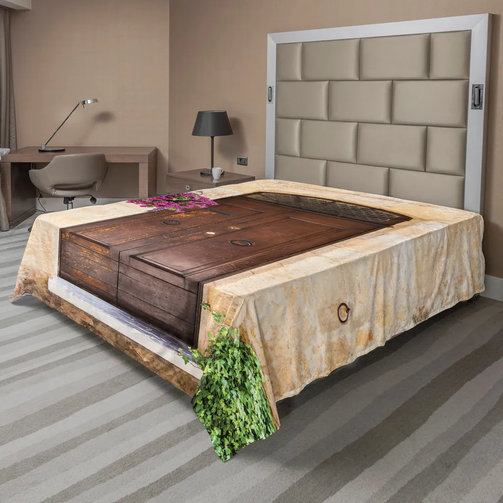 Biancheria Letto ABAKUHAUS Stampa Digitale 266x260 cm - Look Shabby