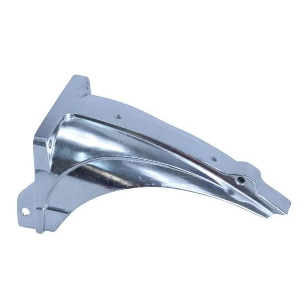 Support garde-boue arrière Zündapp KS 50 embout de cadre en aluminium